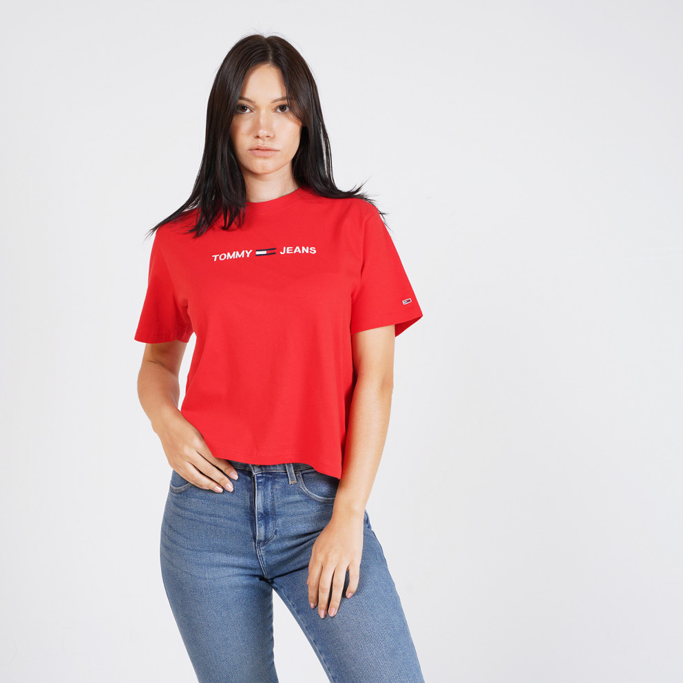 red tommy jeans t shirt