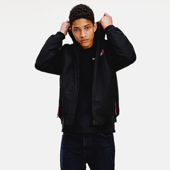 tommy jeans padded nylon jacket