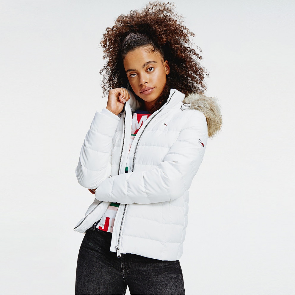 tommy basic hooded jacket
