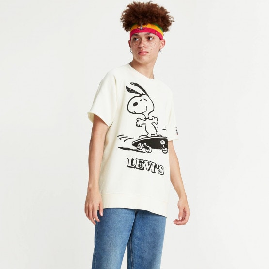 men's levi's snoopy t shirt