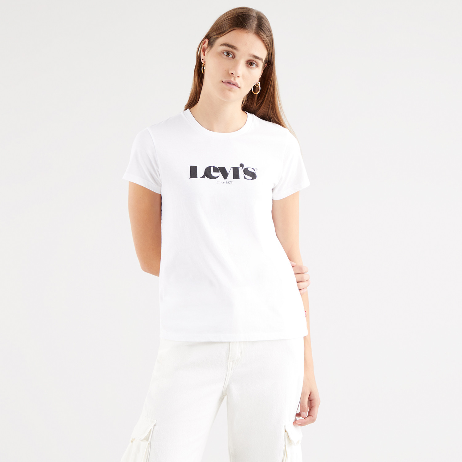  Levis The Perfect Tee New Logo Γυναικεία Μπλούζα (9000072192_26106) 2025