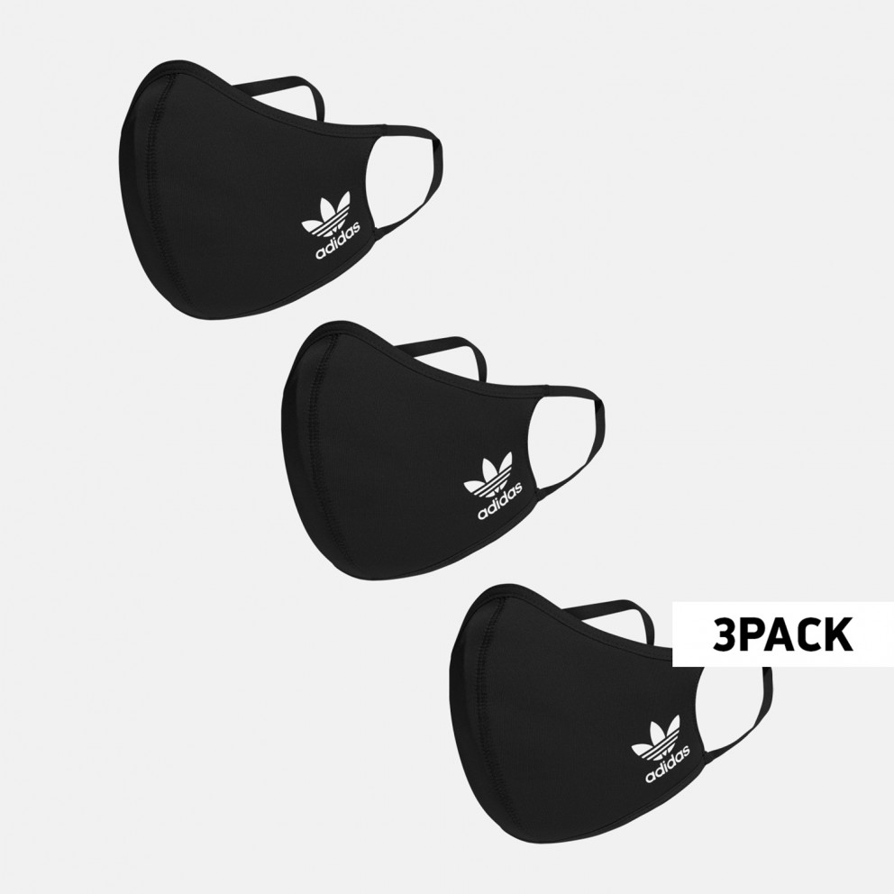 adidas Originals 3-Pack Medium-Large Face Masks