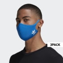 adidas Originals 3-Pack Medium-Large Face Masks