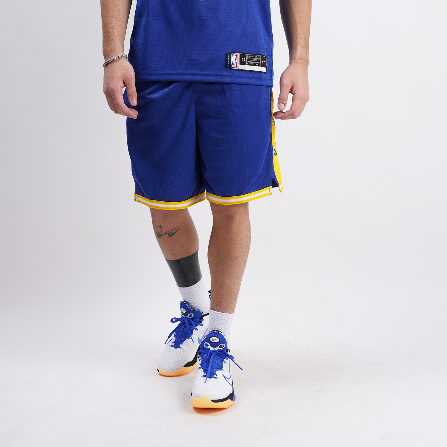 royal blue nike biker shorts