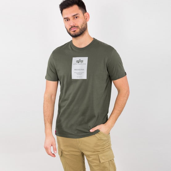Alpha Industries Reflective Label Ανδρικό T-Shirt