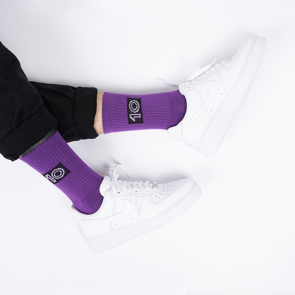 Sneaker10 High Cut Socks Unisex Socks