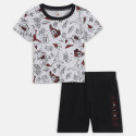 Jordan Jdb Jumping Big Air Tee & Short Baby's Set