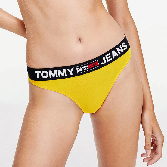 Tommy Jeans Contrast Waistband Logo Γυναικείο Εσώρουχο