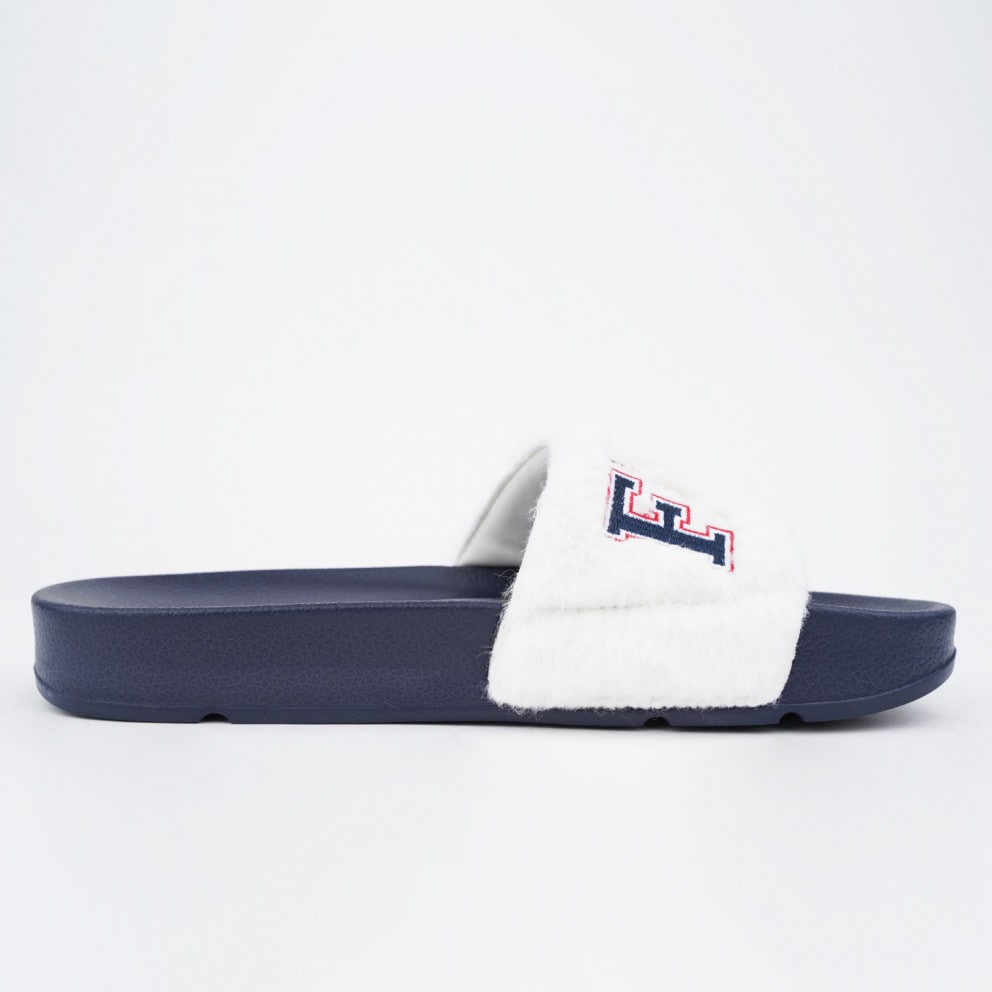 Fila Heritage Furry Drifter Collegiate Women's Slides