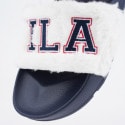 Fila Heritage Furry Drifter Collegiate Γυναικεία Slides