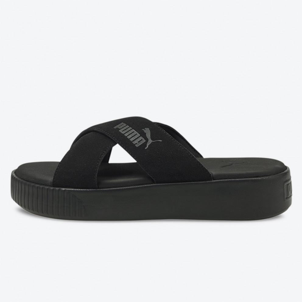 suede nike slides