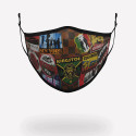 Sprayground Travel Patches Μάσκα Προσώπου