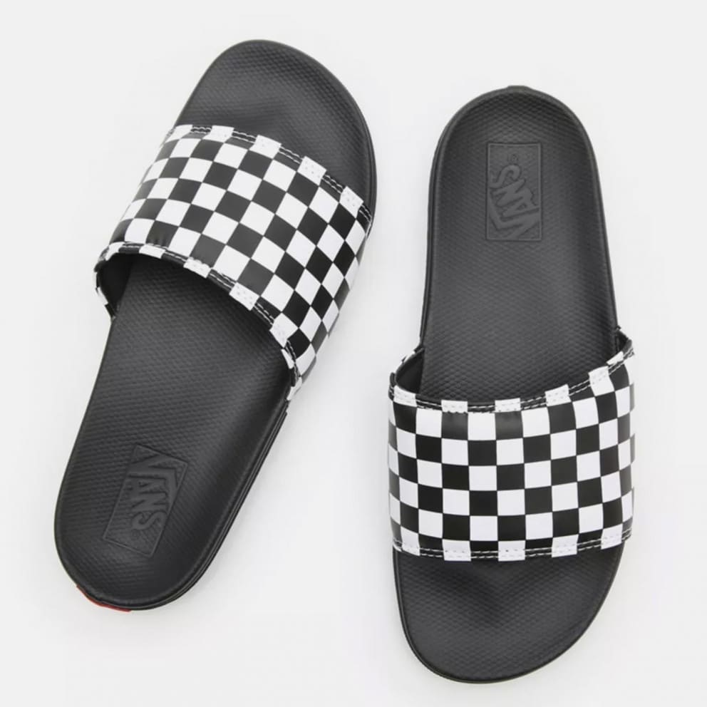 vans x peanuts black slide sandals