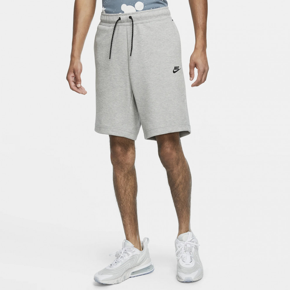 nike fleece long shorts