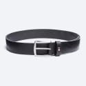 Tommy Jeans Men's Denton Leather Belt With Logo 4.0