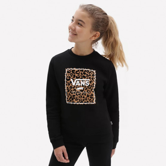 Vans Leopard Box Crew Kid's Sweatshirt