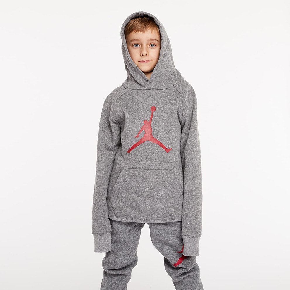 Jordan Jumpman Logo Fleece Παιδική Μπλούζα με Κουκούλα (9000086042_7419)