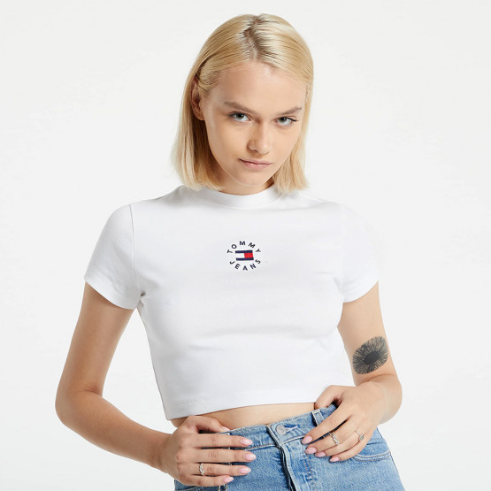 Tommy Jean Baby Crop Γυναικείο T-shirt