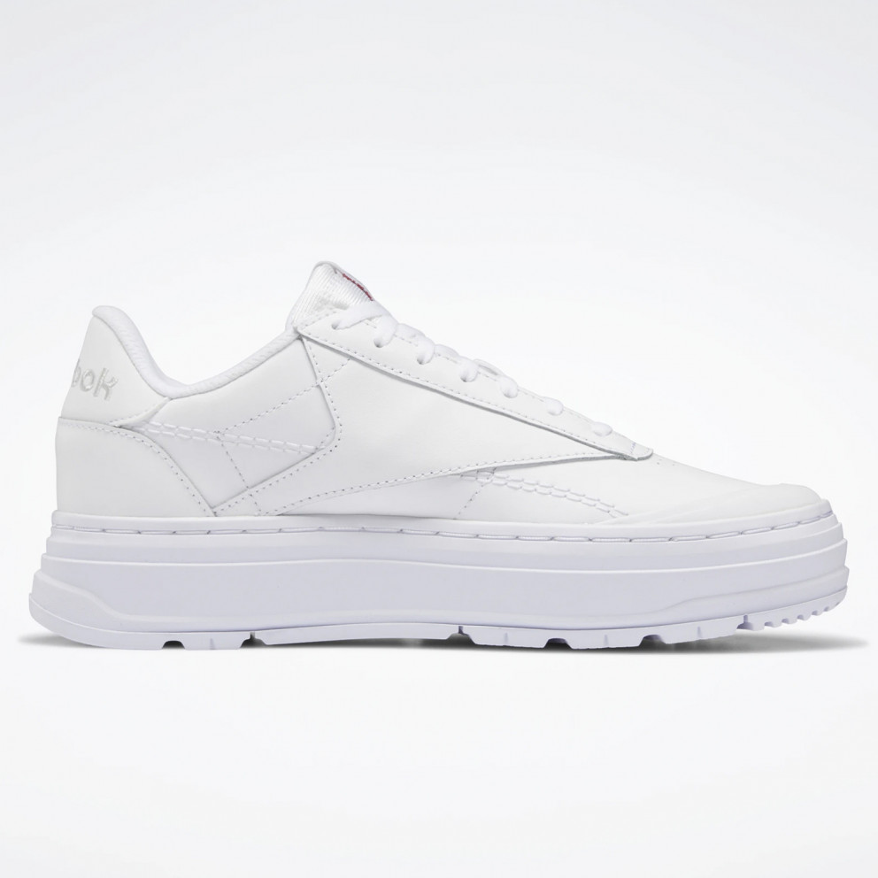 reebok club c double geo women's sneaker tan