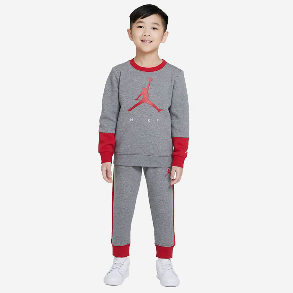Jordan Jumpman By Nike Crew Παιδικό Σετ Φόρμας