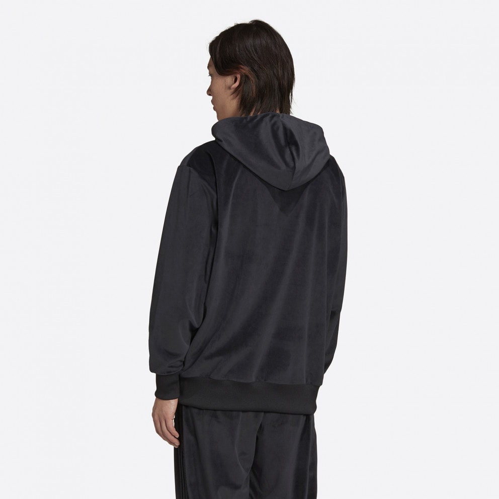 adidas Originals Adicolor Velour Ανδρική Μπλούζα με Κουκούλα