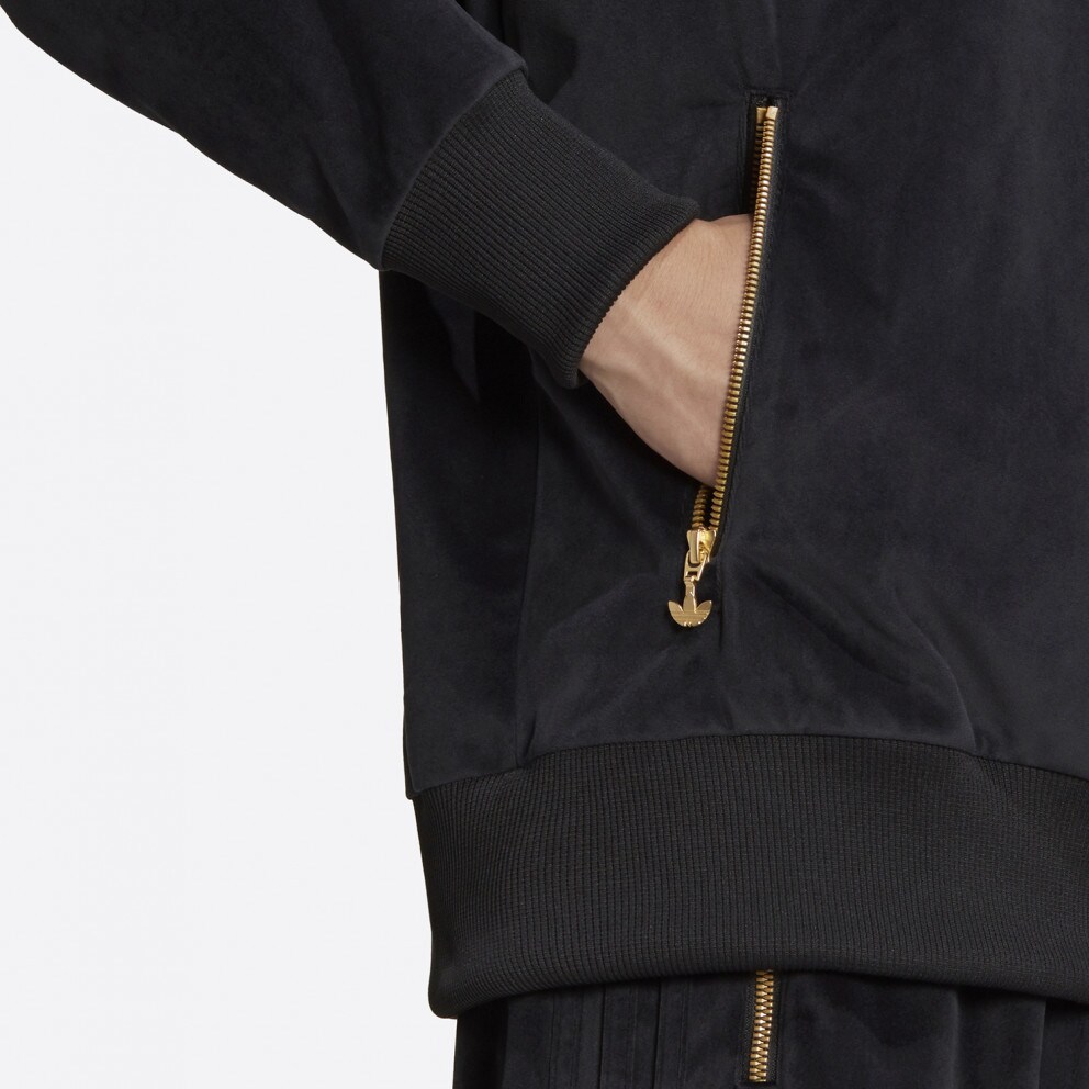 adidas Originals Adicolor Velour Ανδρική Μπλούζα με Κουκούλα