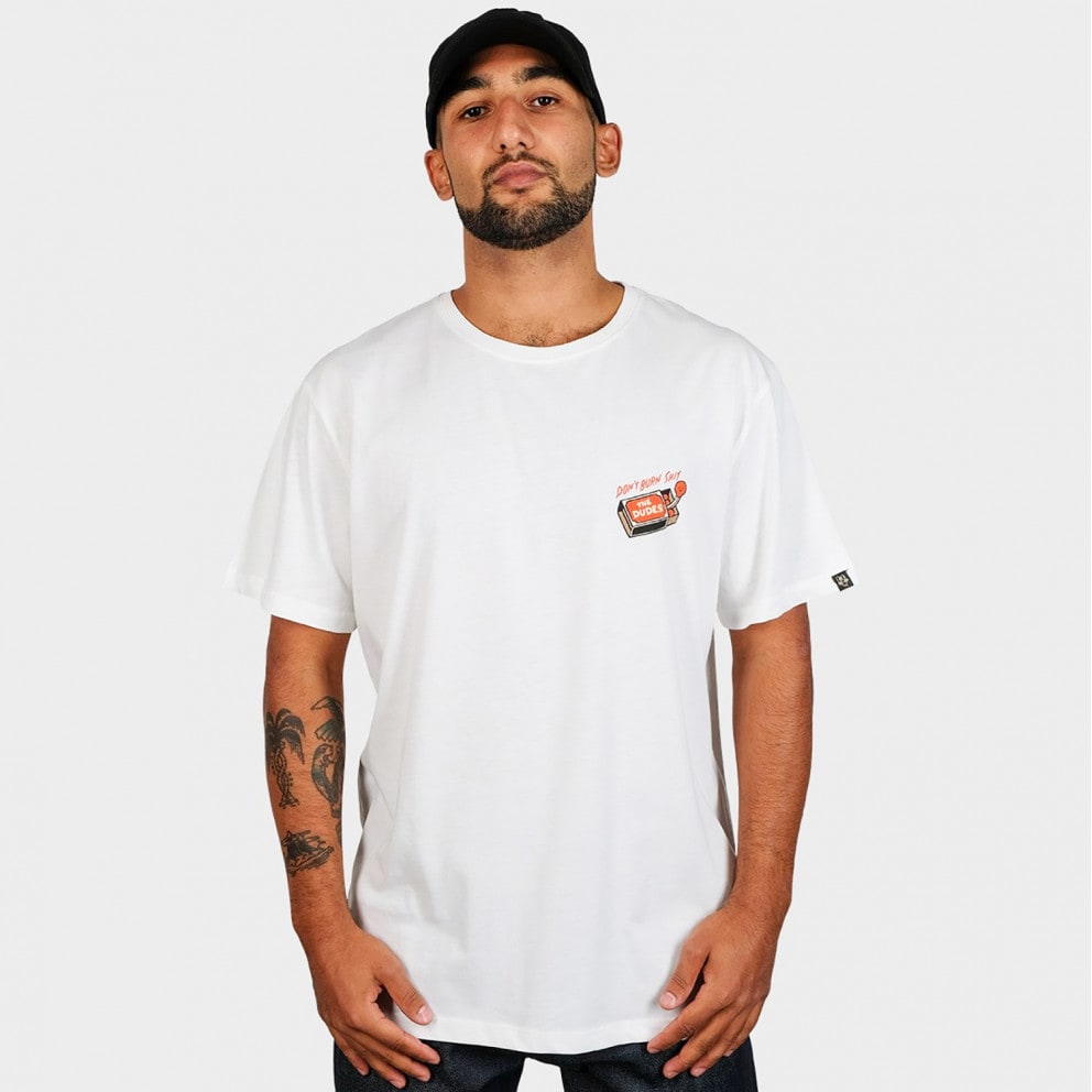 The Dudes Don'T Burn Shit Off-White Ανδρικό T-Shirt