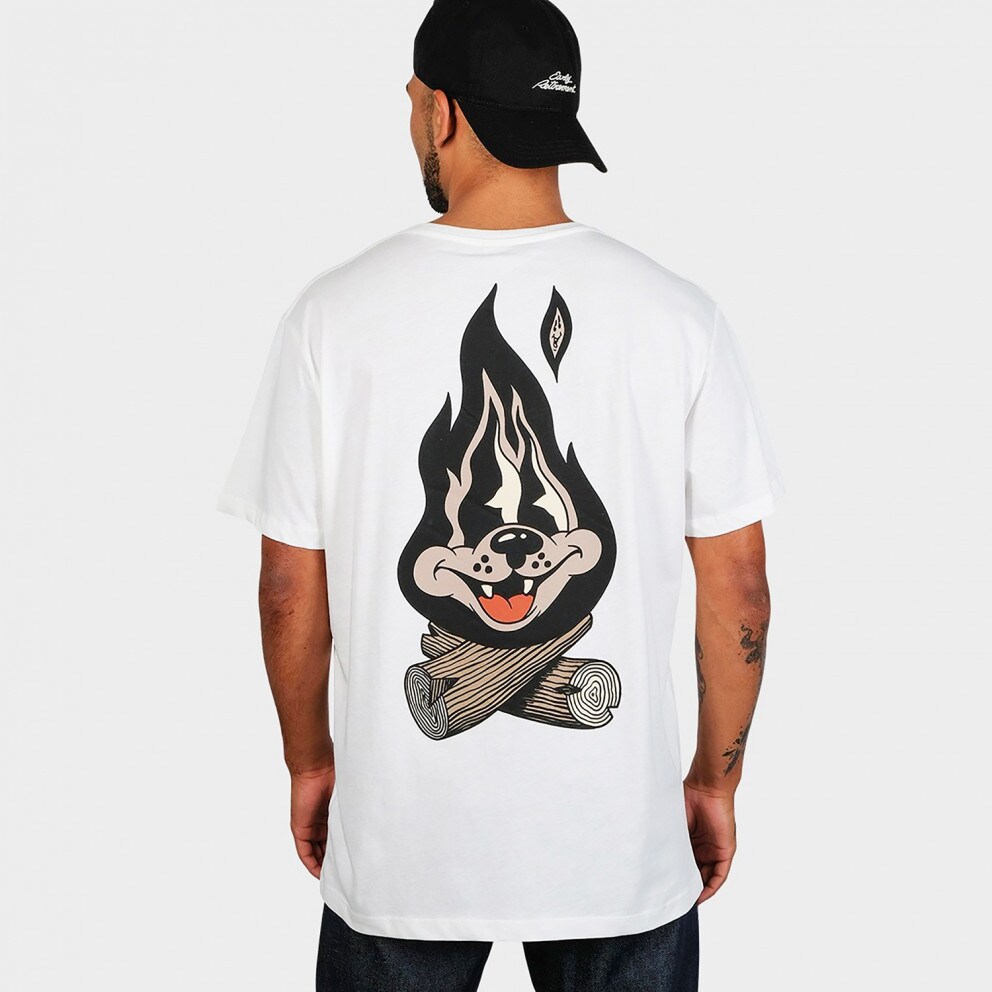 The Dudes Don'T Burn Shit Off-White Ανδρικό T-Shirt