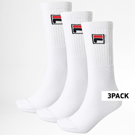 Fila Heritage Noc Crew Tennis Unisex Socks 3 Pack