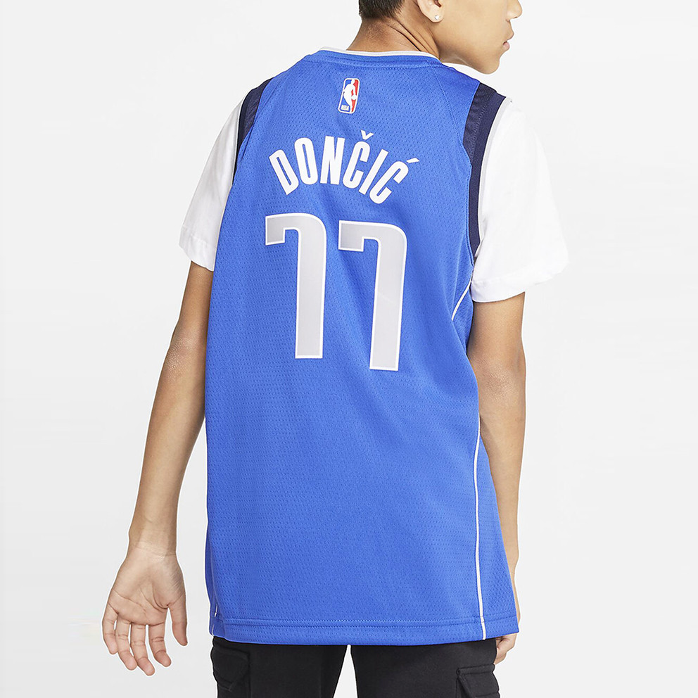 Nike NBA Swingman Mavericks Icon Edition Luka Doncic Παιδική Μπασκετική Φανέλα (9000093453_1523) φωτογραφία