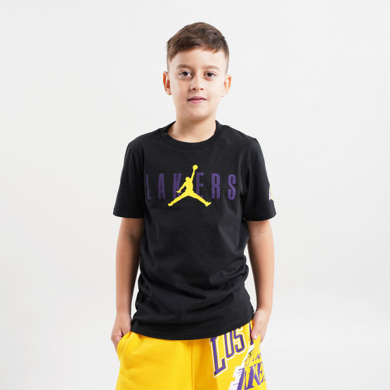 nike nk cts jdn ststement ss teelos angeles laker