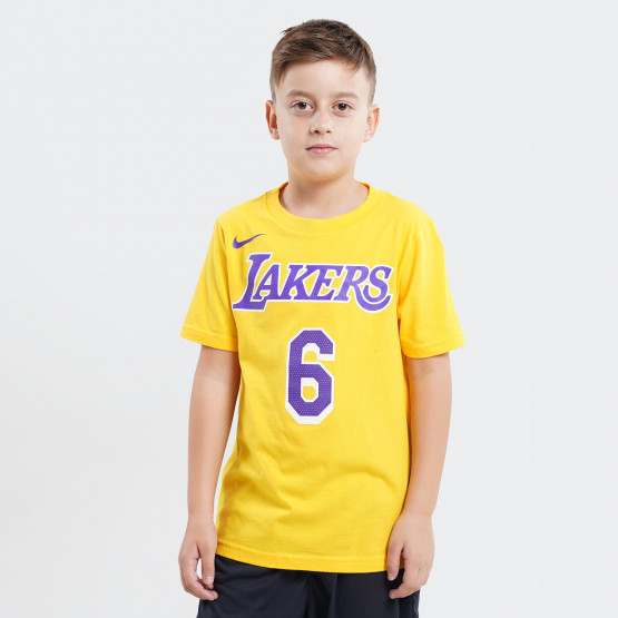 Jordan NBA Los Angeles Lakers Lebron James Παιδικό T-Shirt