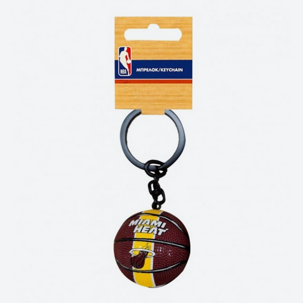 Back Me Up NBA Miami Heat Keychain