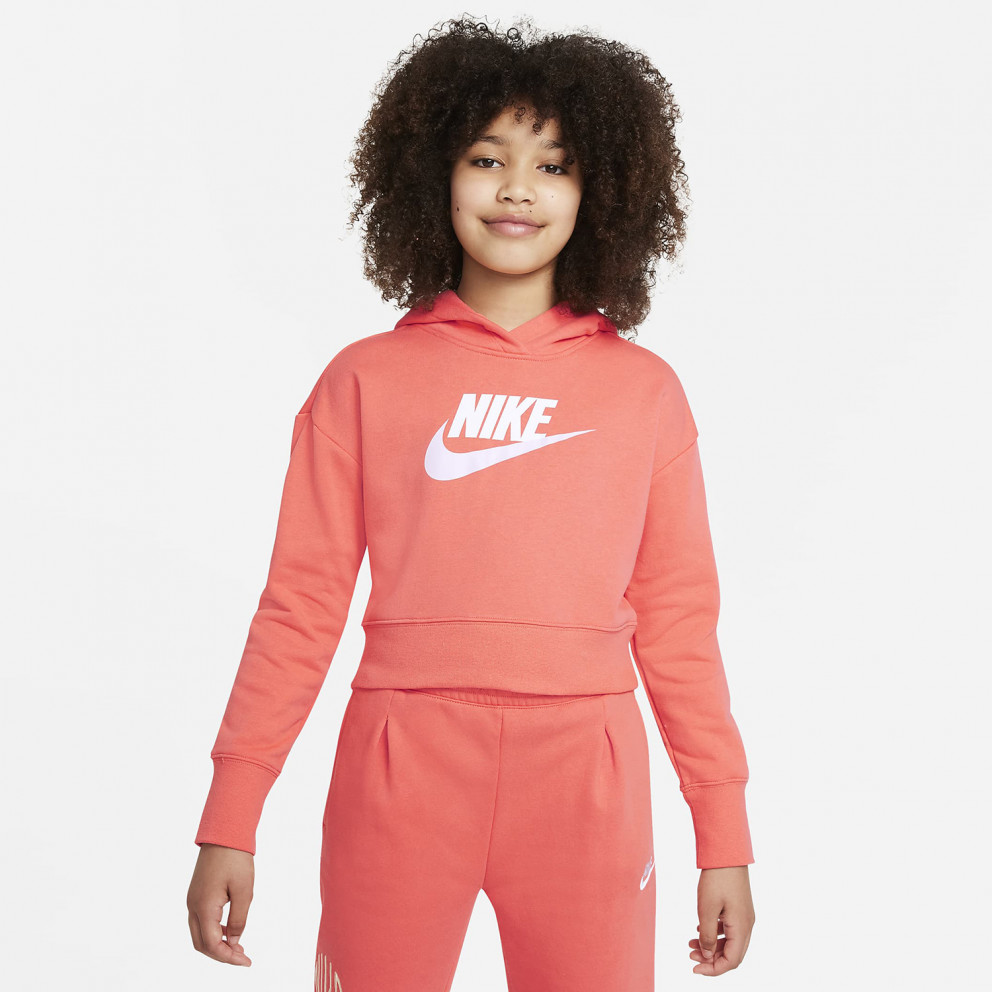 Nike Sportswear Club Cropped Kids' Hoodie