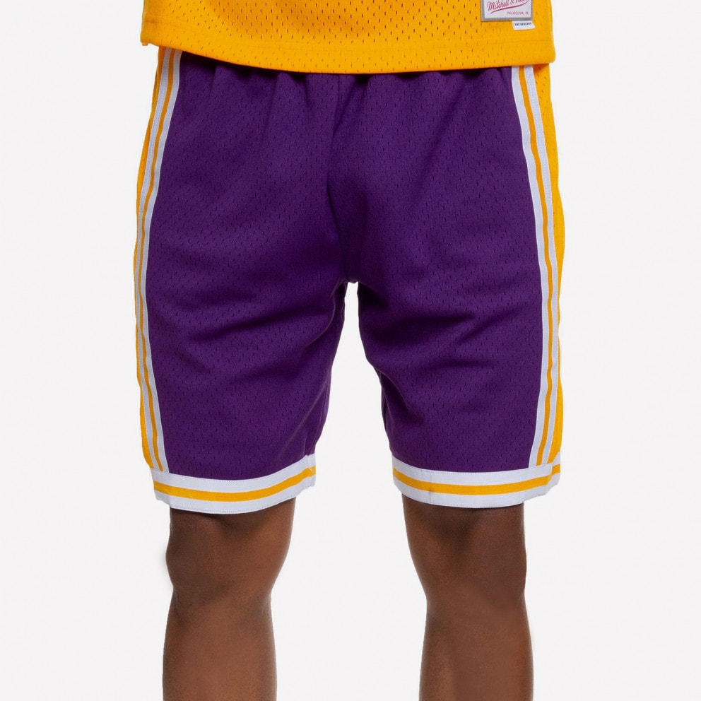 Mitchell & Ness NΒΑ Los Angeles Lakers 1984-8 Ανδρικό Σορτς