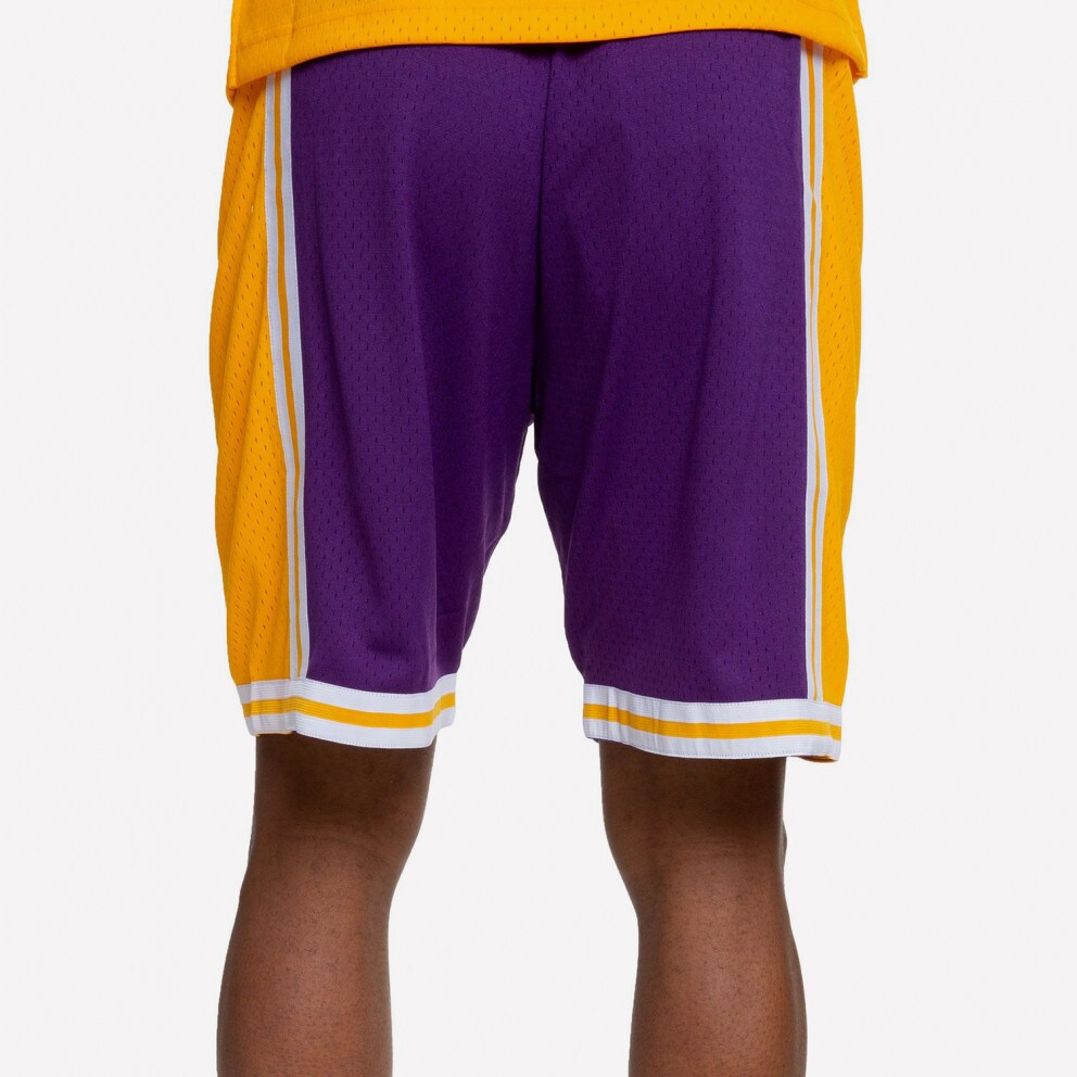 Mitchell & Ness NΒΑ Los Angeles Lakers 1984-8 Men's Shorts