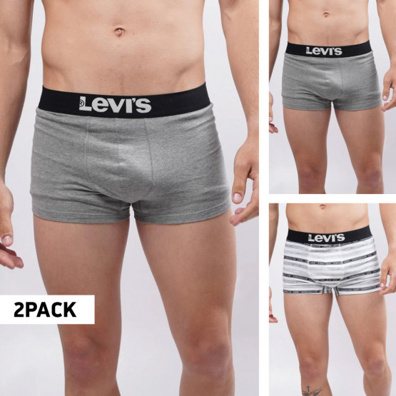 Levi's Men's Solid and Vintage Stripe Boxers 4 Pack Caleçon Homme 