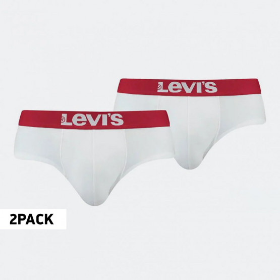 Levi's Solid Basic 2-Pack Men's Briefs