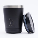 Chilly's Coffee Cup Monochrome Black 340ml