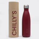 Chilly's Matte Red Ανοξείδωτο Μπουκάλι Θερμός 0,5 L