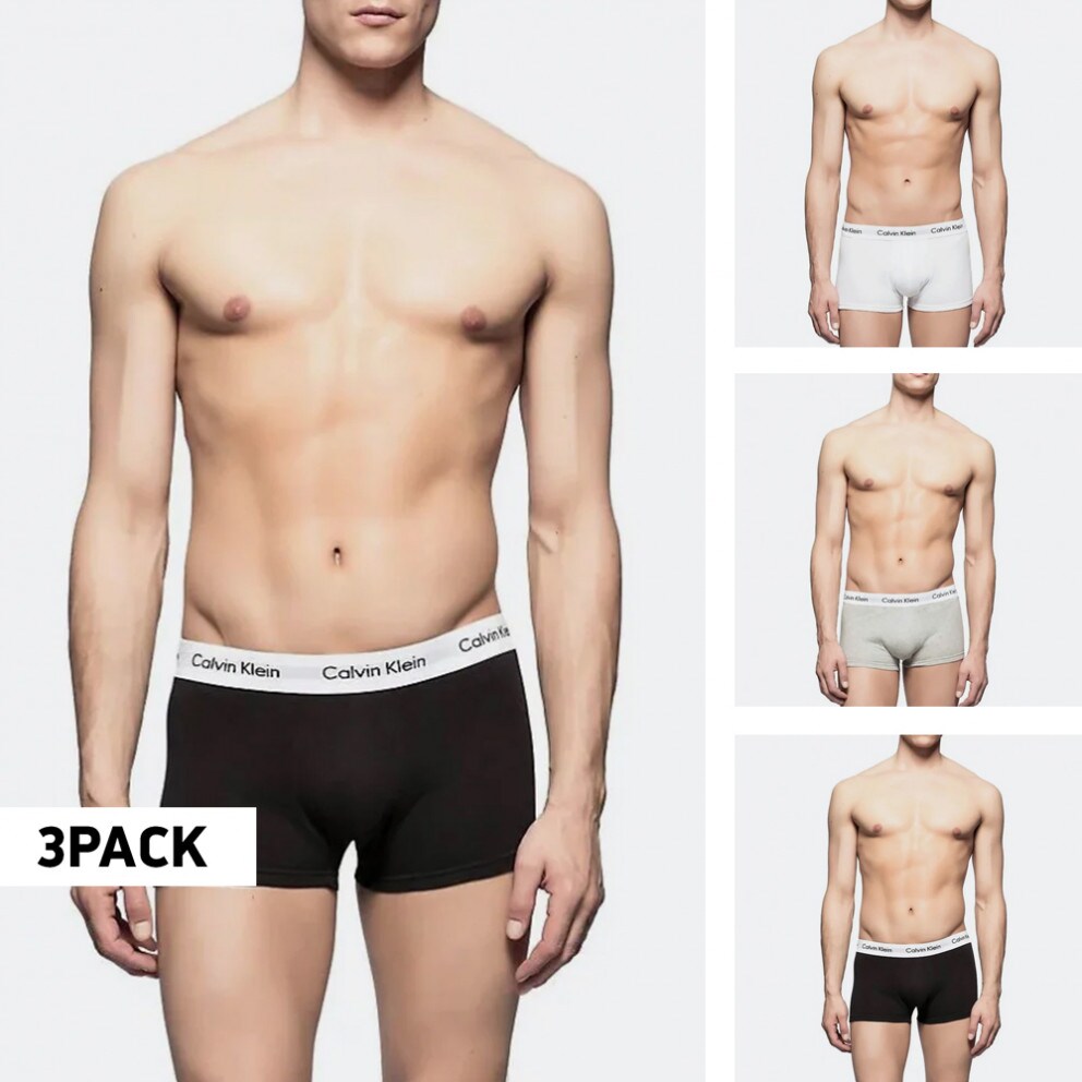 Calvin Klein 3P Low Rise Trunk Brief