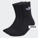 adidas Originals Cushioned Trefoil 3-Pack Unisex Socks