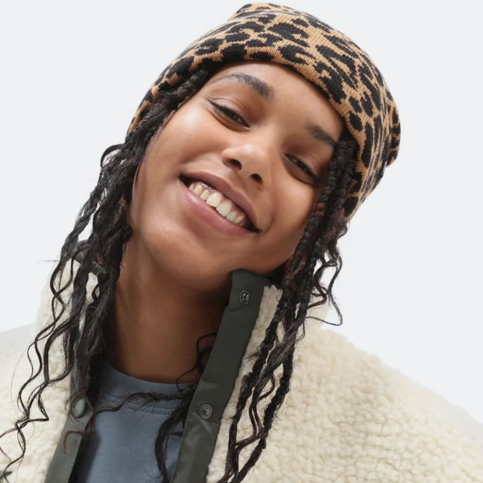 Vans Breakin Curfew Be Leopard Women's Beanie