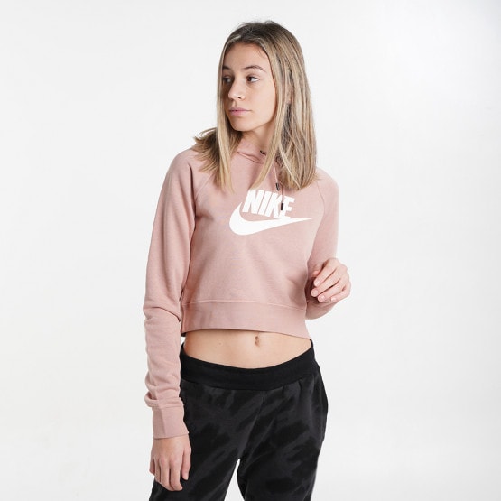 Nike Sportswear Essential Γυναικεία Μπλούζα με Κουκούλα