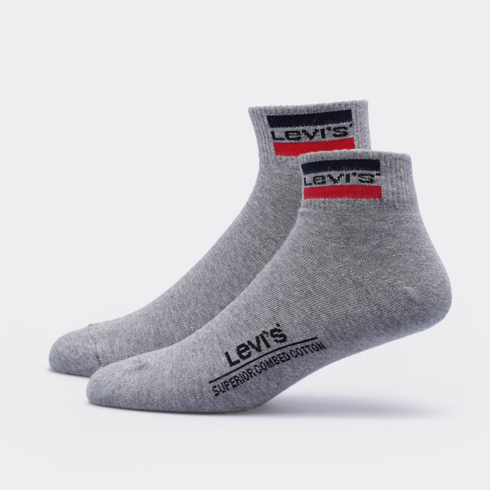 Levis Mid Cut Sportstwear Logo 2-Pack