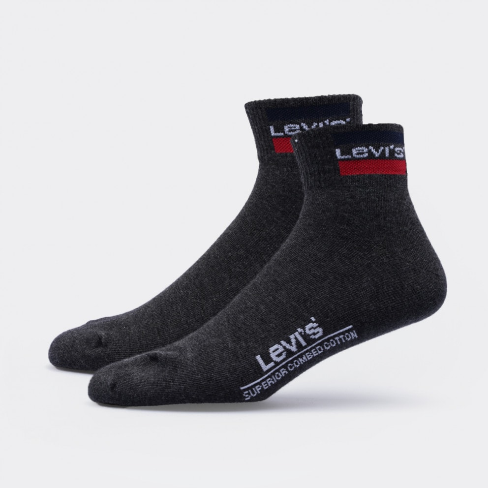 Levis Mid Cut Sportstwearr Logo 2-Pack