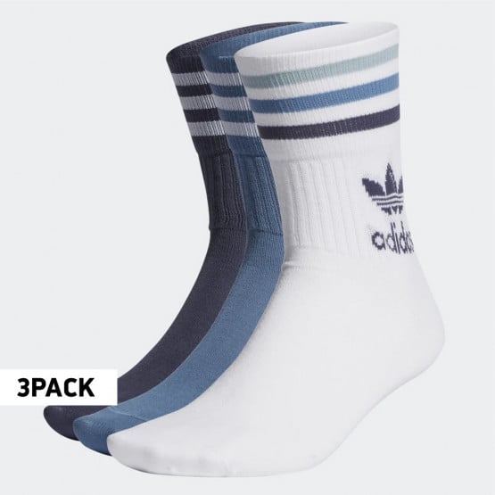 adidas Originals Mid Cut Crew Socks 3Pack