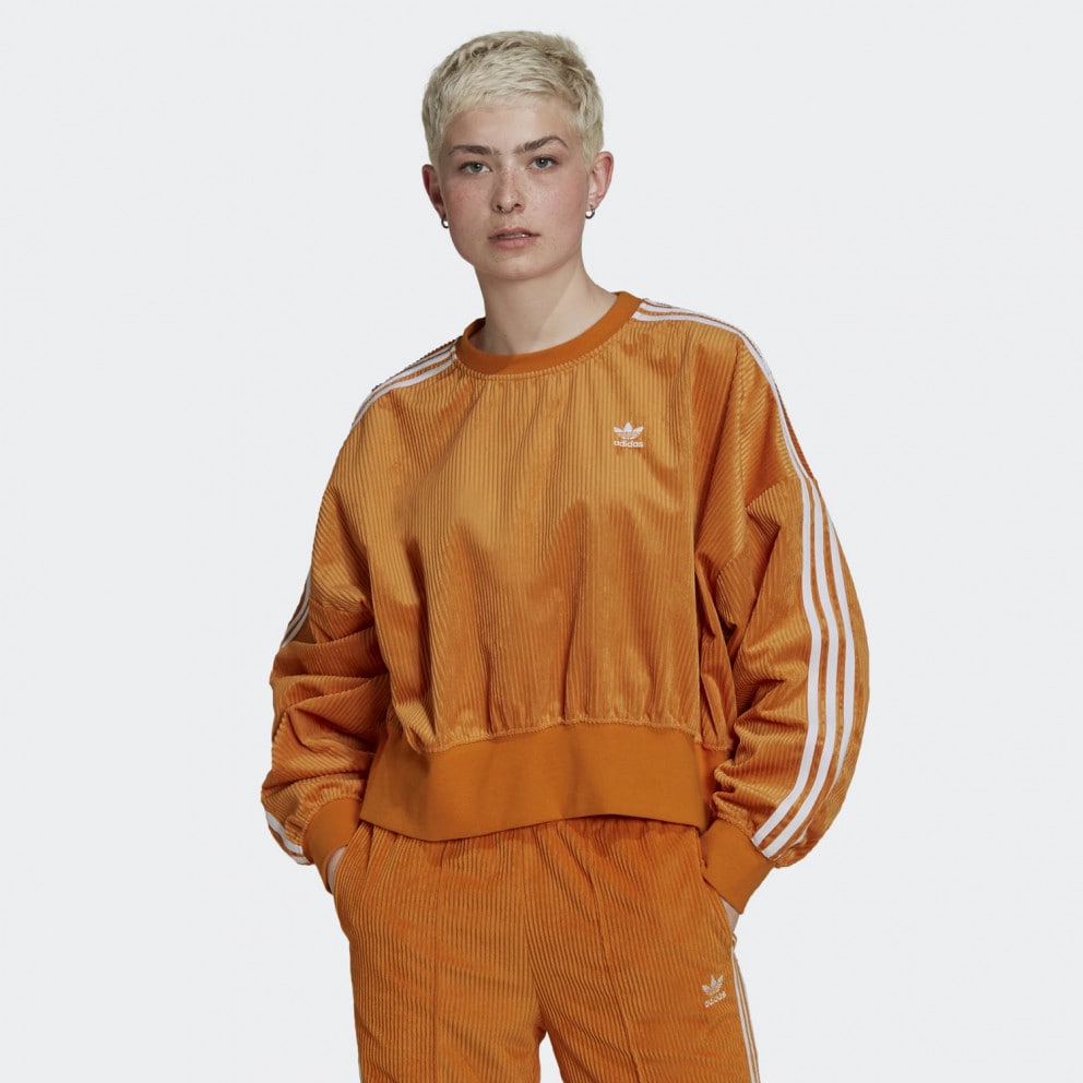 adidas Originals Adicolor Classics Corded Velour Oversized Women's Hoodie