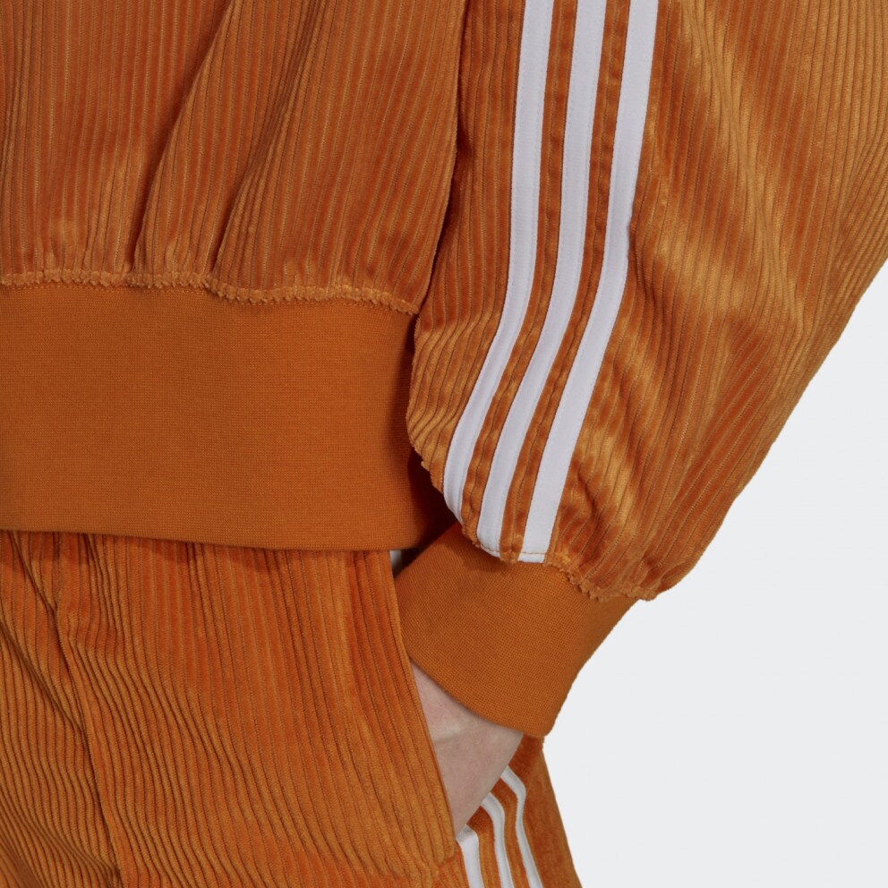 adidas Originals Adicolor Classics Corded Velour Oversized Γυναικείο Φούτερ