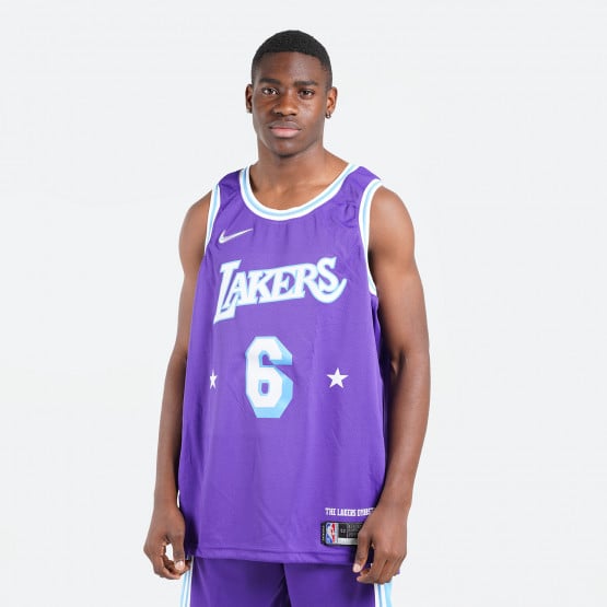 Nike Dri-FIT NBA Lebron James adidas human racers purple dress pants for women City Edition Swingman Ανδρική Φανέλα Μπάσκετ